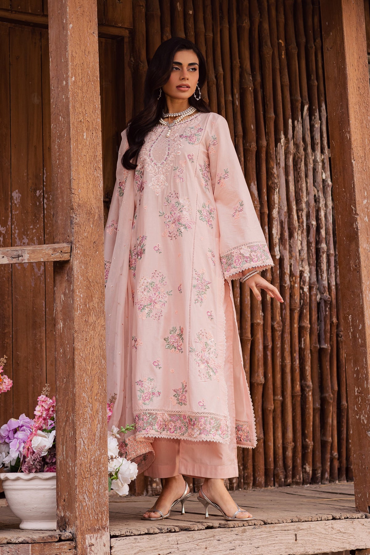 Batik | Naomi Luxury Lawn Eid Edit 26' | Florayne 3Pc, image 7
