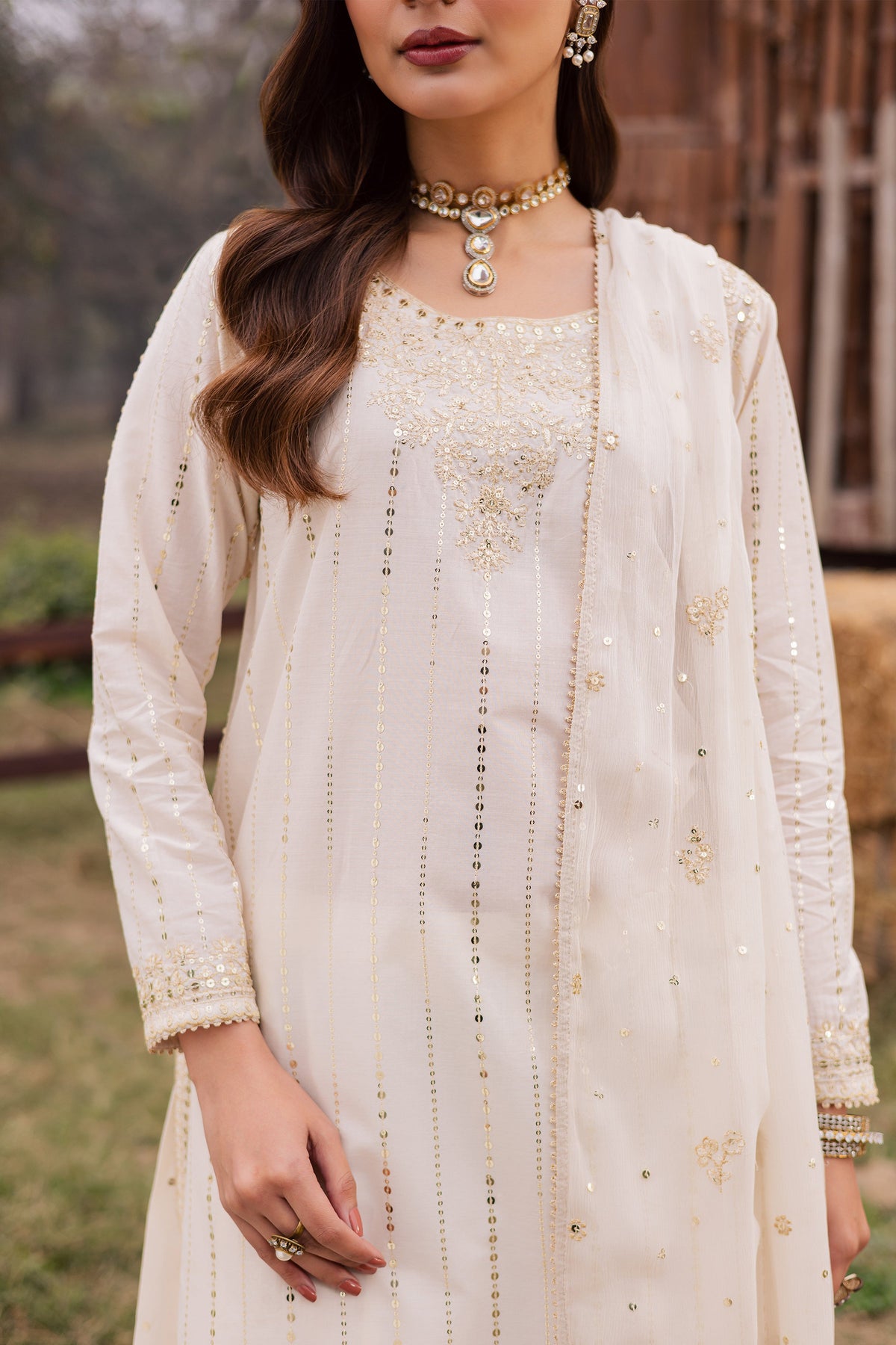 Batik | Naomi Luxury Lawn Eid Edit 26' | Hans 3Pc, image 7