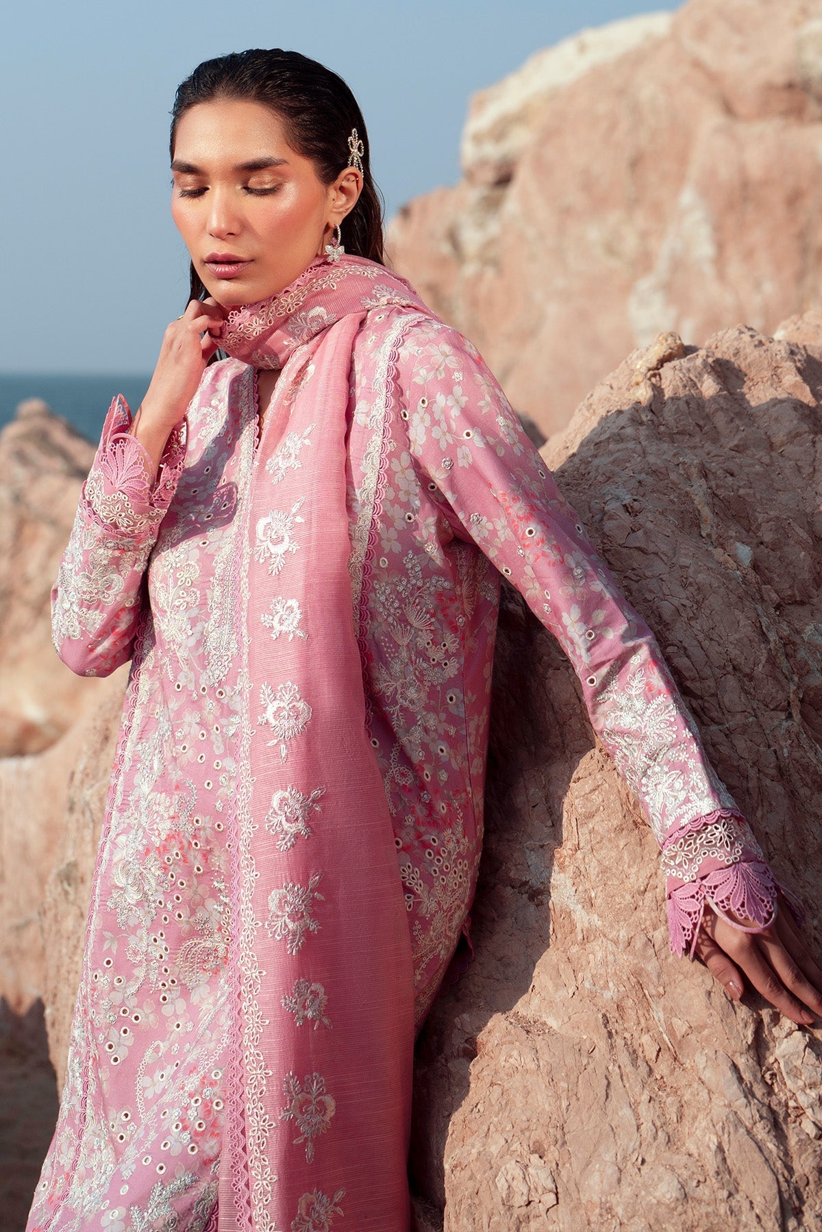 Afrozeh | Summer Together 25 | Pearls -  Afrozeh Ladies Clothes - Original Designer Dress - House of Maryam