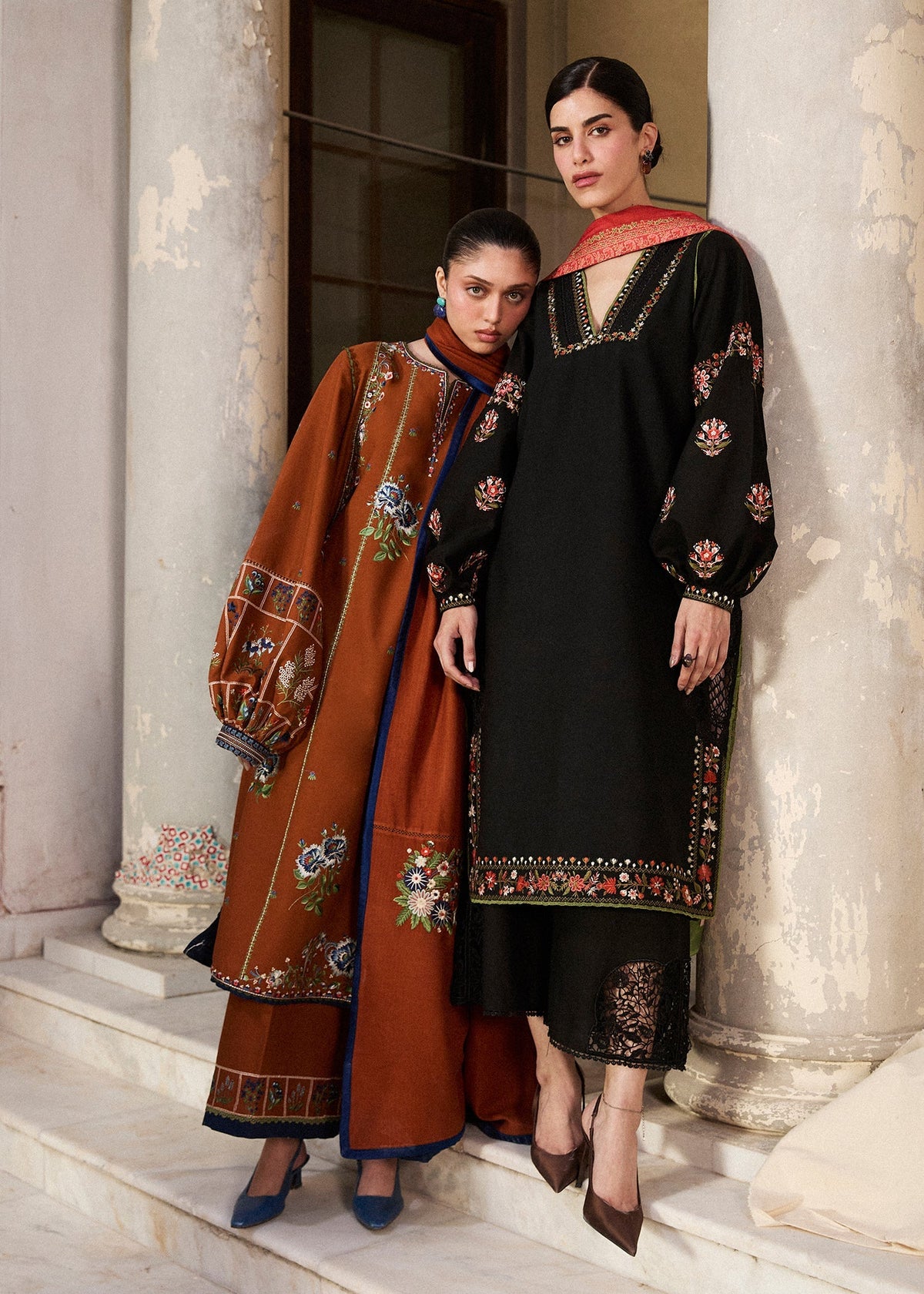 Hussain Rehar | Khaddar Pret 25 | SIYAH, image 4