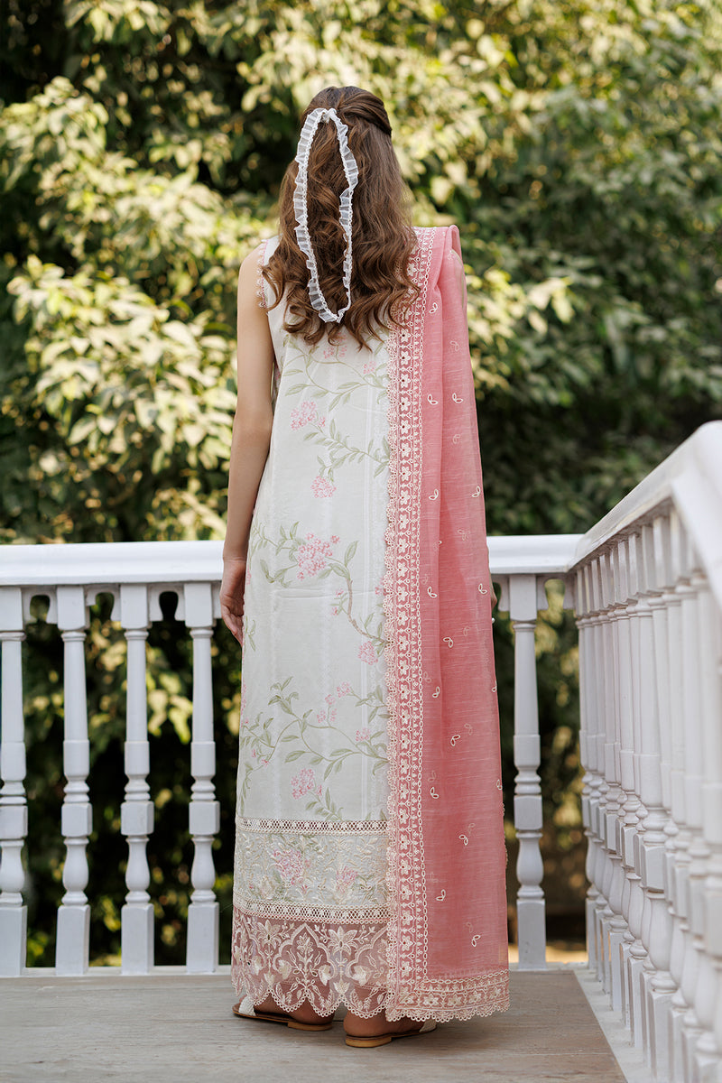 Afrozeh Aurevia off white embroidered lawn suit, photo 2
