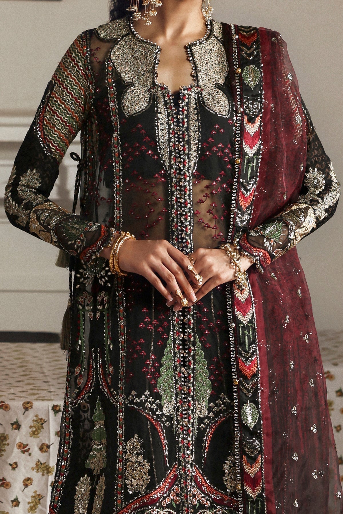 Afrozeh | Shehnai Wedding Formals 25 | Dhanak-4