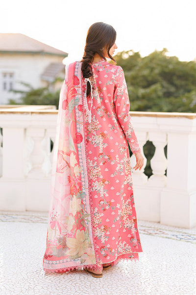 Afrozeh Amelune dark pink embroidered lawn suit, photo 2
