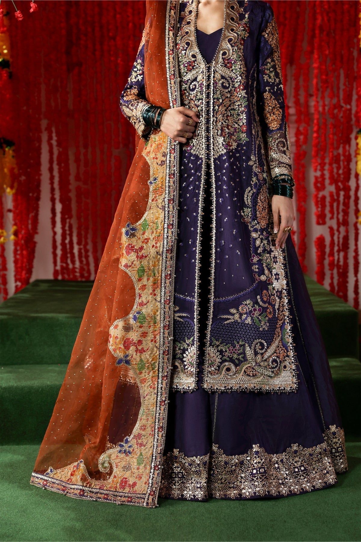Afrozeh | Shehnai Wedding Formals 25 | Gulnaar-2