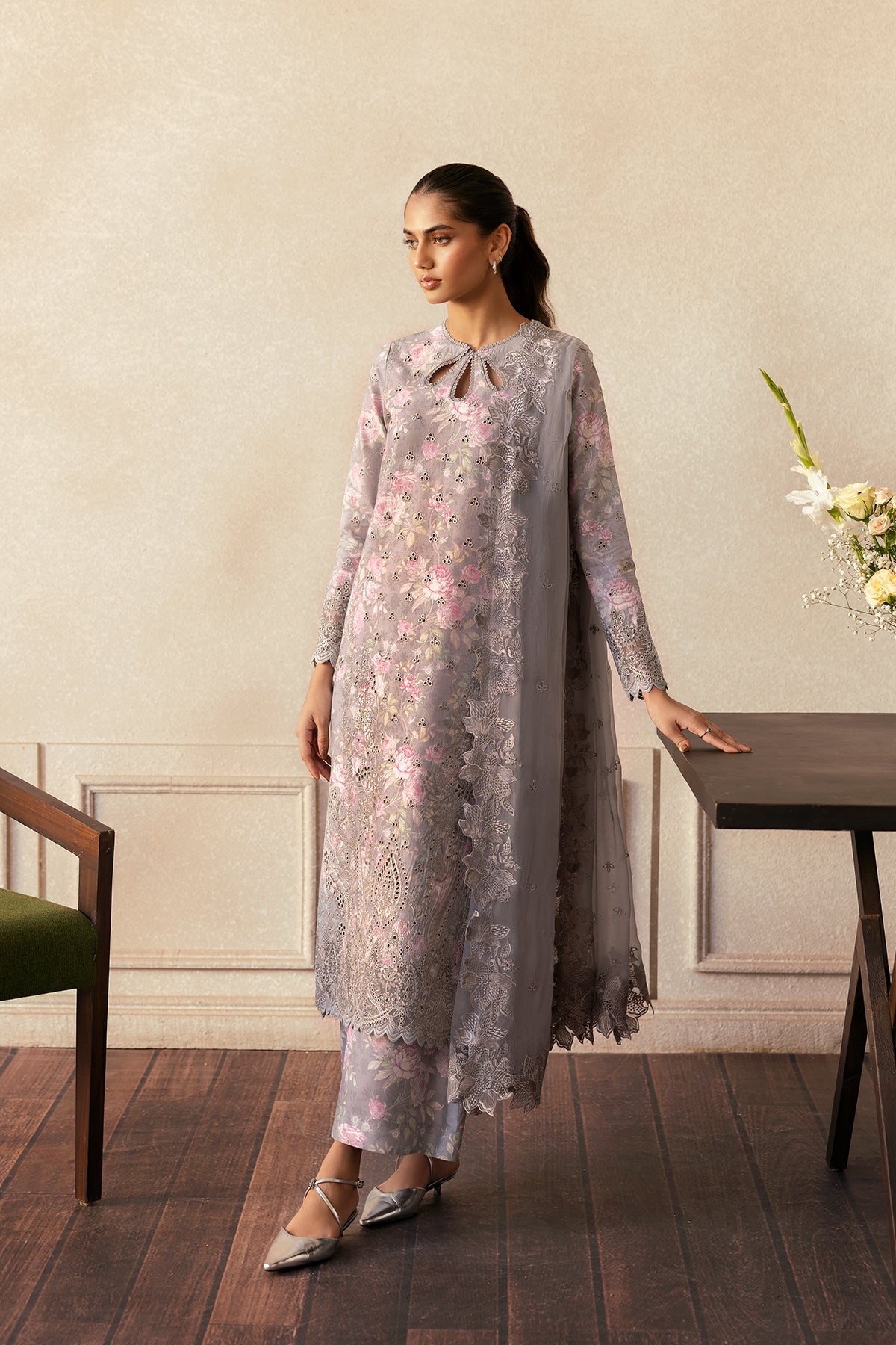 Afrozeh | Day Break | Wind Brushed -  Afrozeh Ladies Clothes - Original Designer Dress - House of Maryam