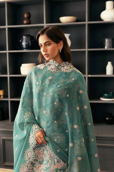 Afrozeh Breeze Bathed embroidered lawn suit, photo 3