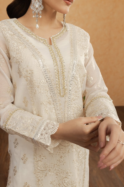 Panache | Pret | White Beauty -  Panache By Mona  - Original Designer Dress - House of Maryam