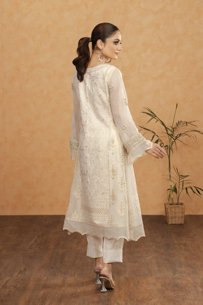 Panache | Pret | White Beauty -  Panache By Mona  - Original Designer Dress - House of Maryam