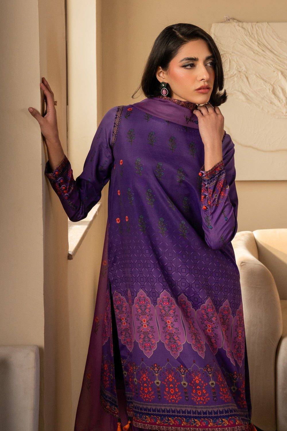 Maryum N Maria | Nazm Collection | WILLOW - MS50470 -  Maryum N Maria Ladies Clothes - Original Designer Dress - House of Maryam