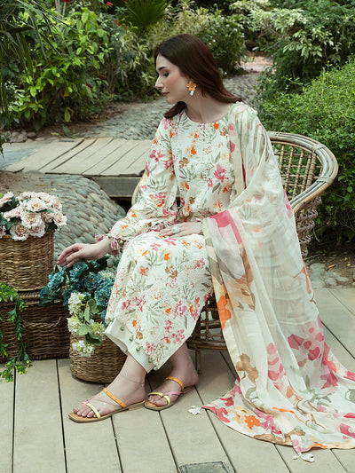Izel | Oh Spring Lawn 25 | WISTERIA -  Izel Ladies Clothes - Original Designer Dress - House of Maryam