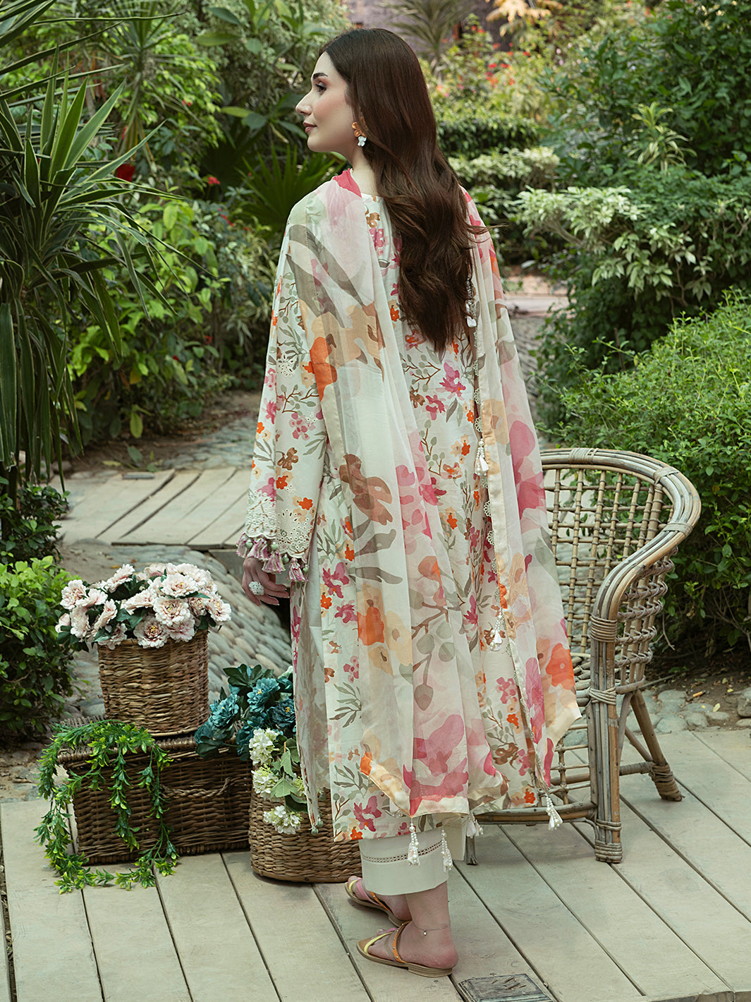 Izel | Oh Spring Lawn 25 | WISTERIA -  Izel Ladies Clothes - Original Designer Dress - House of Maryam