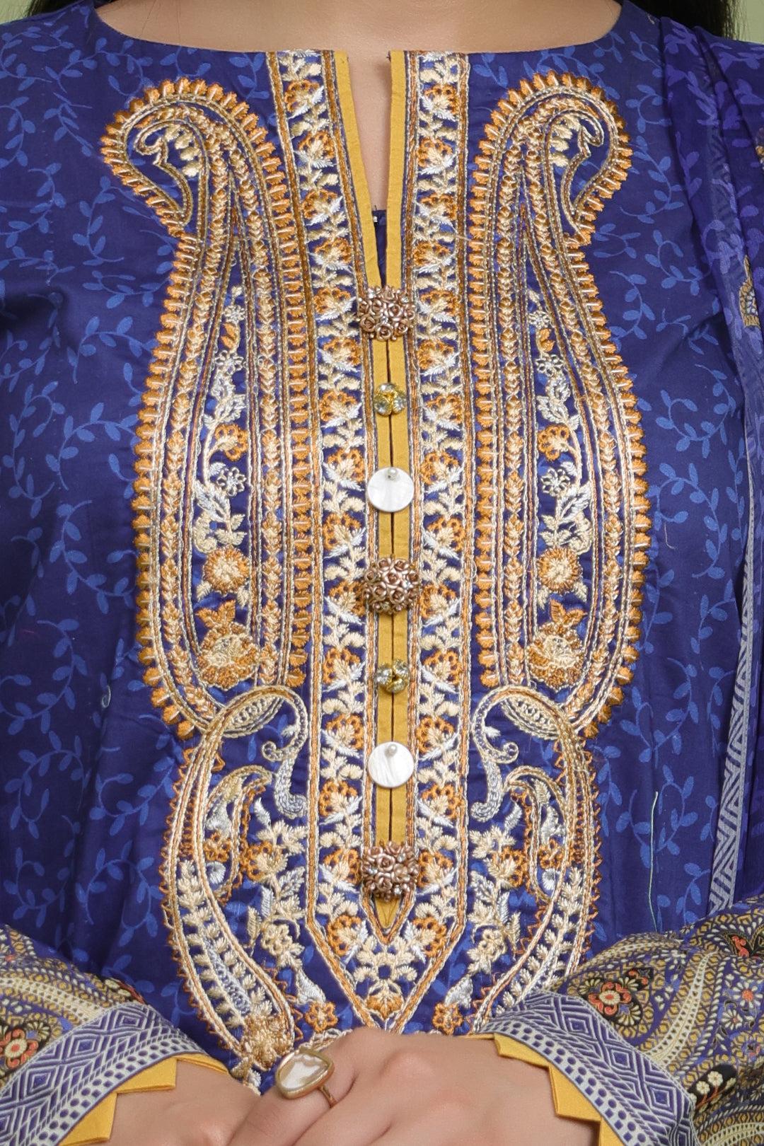 Zellbury | Unstitched 2 Piece Lawn | Embroidered Shirt Dupatta - 1688 -  Zellbury Women Essential Unstitched - Original Designer Dress - House of Maryam