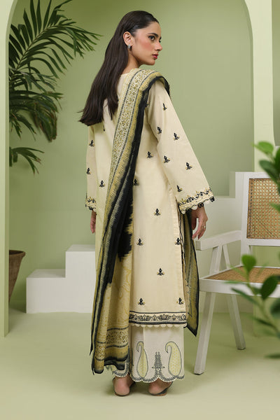 Zellbury | Unstitched 3 Piece Lawn | Embroidered Shirt Shalwar Dupatta - 1369 -  Zellbury Women Essential Unstitched - Original Designer Dress - House of Maryam