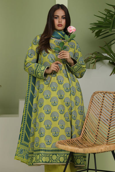Zellbury | Unstitched 3 Piece Lawn | Shirt Shalwar Dupatta - 1720 -  Zellbury Women Essential Unstitched - Original Designer Dress - House of Maryam