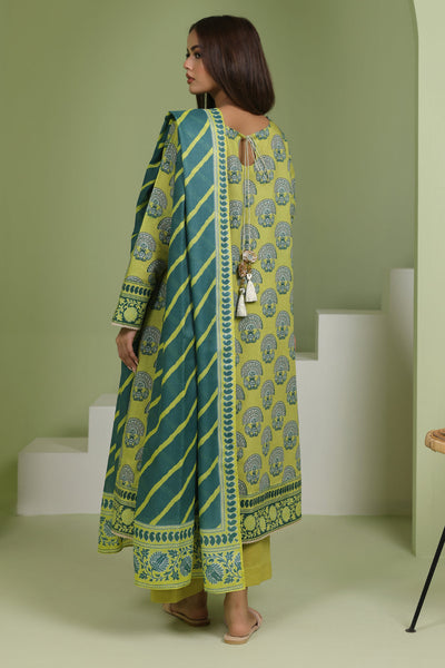 Zellbury | Unstitched 3 Piece Lawn | Shirt Shalwar Dupatta - 1720 -  Zellbury Women Essential Unstitched - Original Designer Dress - House of Maryam
