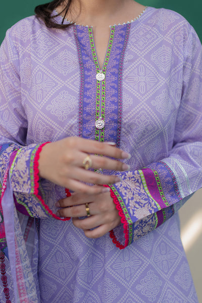 Zellbury | Summer Pret | Kurta Dupatta Trouser - 2828 -  Zellbury Women Essential Pret - Original Designer Dress - House of Maryam
