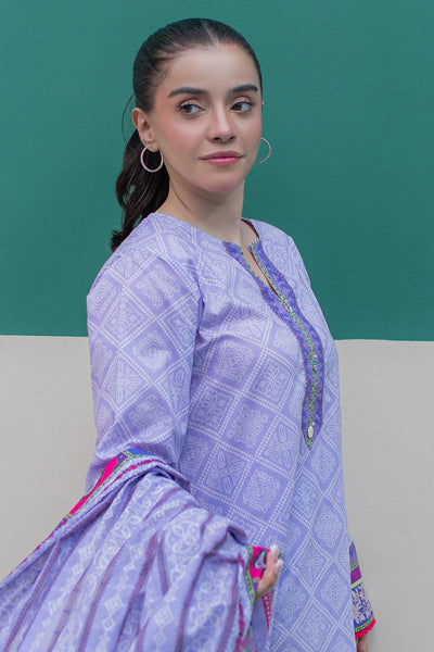 Zellbury | Summer Pret | Kurta Dupatta Trouser - 2828 -  Zellbury Women Essential Pret - Original Designer Dress - House of Maryam