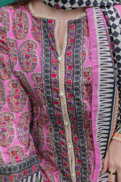 Zellbury | Summer Pret | Kurta Dupatta Trouser - 2830 -  Zellbury Women Essential Pret - Original Designer Dress - House of Maryam