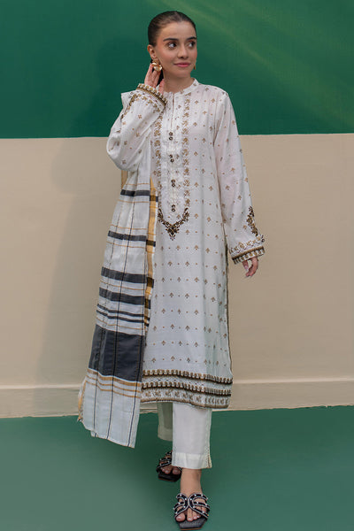 Zellbury | Summer Pret | Embroidered Kurta Dupatta - 1978 -  Zellbury Women Signature Pret - Original Designer Dress - House of Maryam