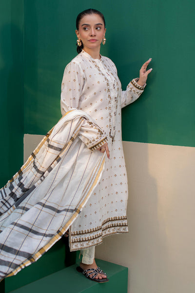 Zellbury | Summer Pret | Embroidered Kurta Dupatta - 1978 -  Zellbury Women Signature Pret - Original Designer Dress - House of Maryam