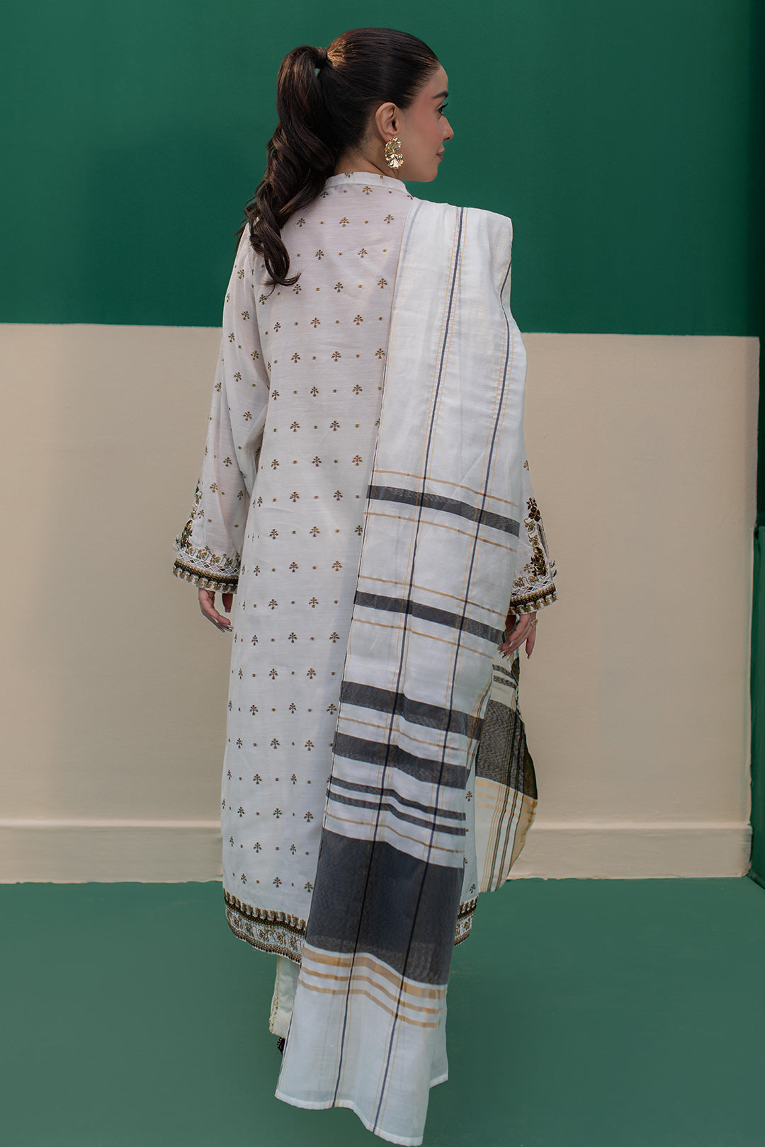 Zellbury | Summer Pret | Embroidered Kurta Dupatta - 1978 -  Zellbury Women Signature Pret - Original Designer Dress - House of Maryam
