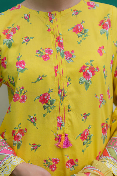 Zellbury | Summer Pret | Kurta Dupatta Trouser - 2111 -  Zellbury Women Essential Pret - Original Designer Dress - House of Maryam