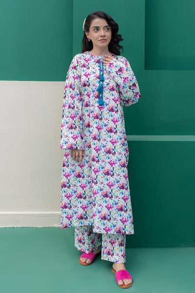 Zellbury | Winter Pret | Kurta Trouser - 2982 -  Zellbury Women Essential Pret - Original Designer Dress - House of Maryam