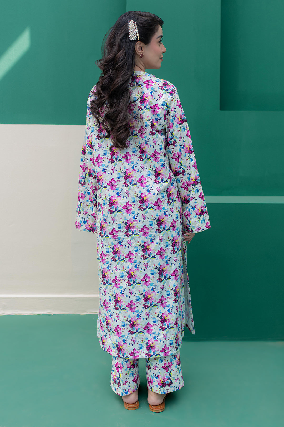 Zellbury | Winter Pret | Kurta Trouser - 2982 -  Zellbury Women Essential Pret - Original Designer Dress - House of Maryam