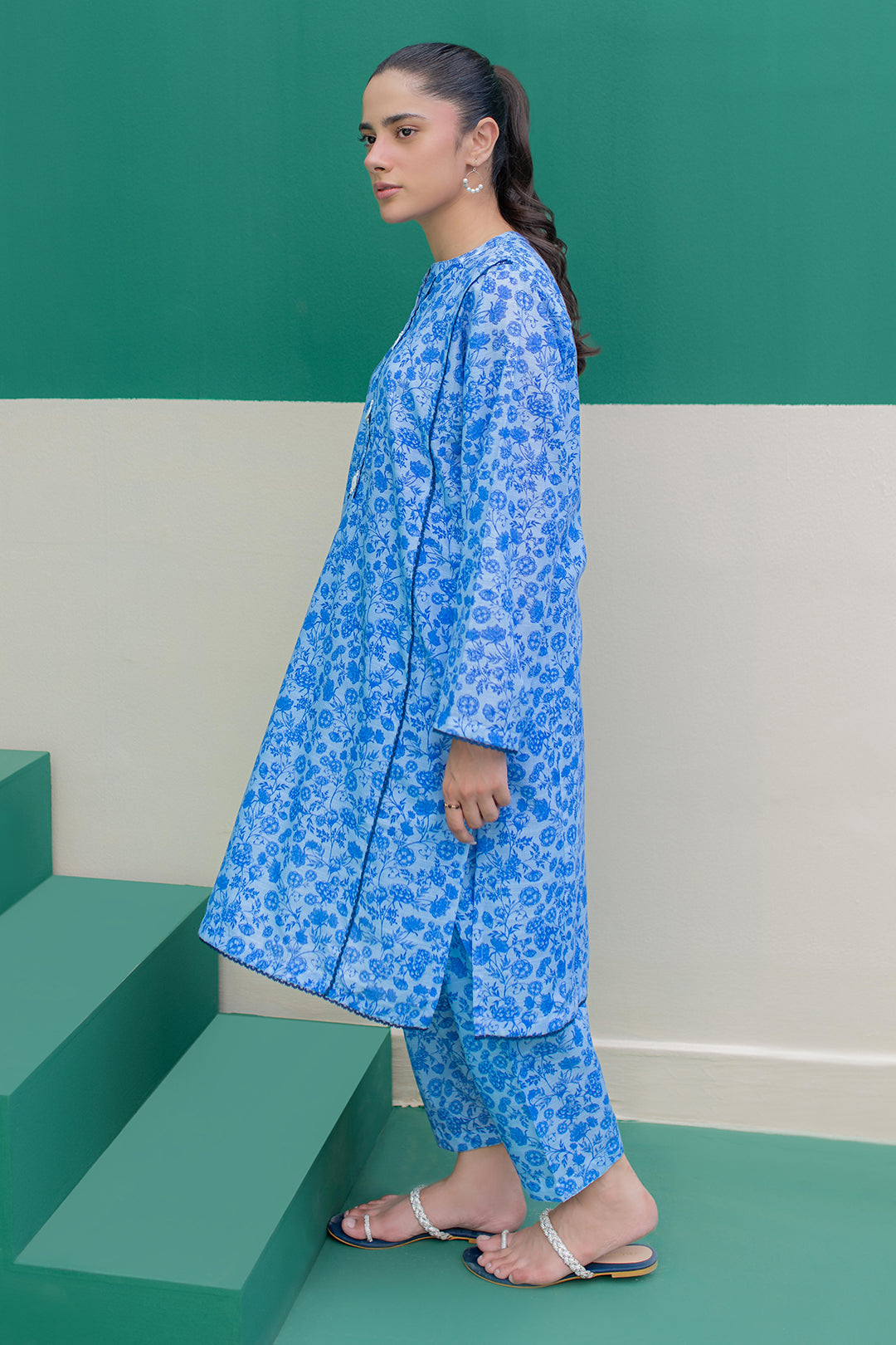 Zellbury | Winter Pret | Kurta Trouser - 3062 -  Zellbury Women Essential Pret - Original Designer Dress - House of Maryam