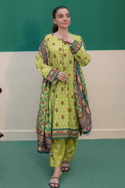 Zellbury | Winter Pret | Kurta Shawl Trouser - 2943 -  Zellbury Women Essential Pret - Original Designer Dress - House of Maryam