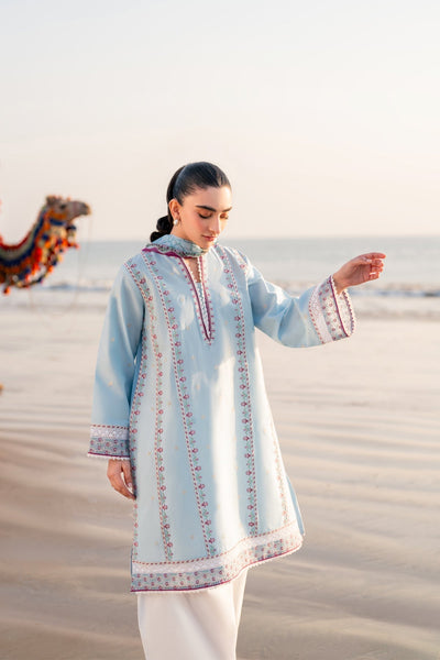 Xenia Formals | Summer Away 25 | WINKLE-Brand:Xenia Formals-Type:Ladies Clothes-Sky Blue-Lawn-House of Maryam- Buy in UK, USA