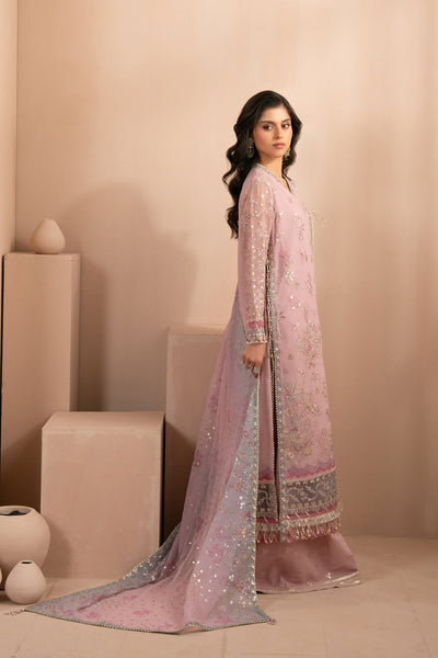 Xenia Formals | Zaeva Formals | FARIDA-Brand:Xenia Formals-Type:Ladies Clothes-Pink-Chiffon-House of Maryam- Buy in UK, USA