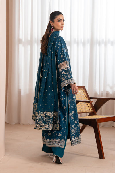 Xenia Formals | Zaeva Formals | SAZIL-Brand:Xenia Formals-Type:Ladies Clothes-Zinc-Raw Silk-House of Maryam- Buy in UK, USA