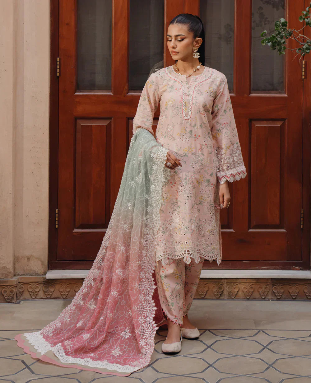 Xenia Formals | Lawn Collection 24 | Zubeena -  Xenia Formals Luxury - Original Designer Dress - House of Maryam