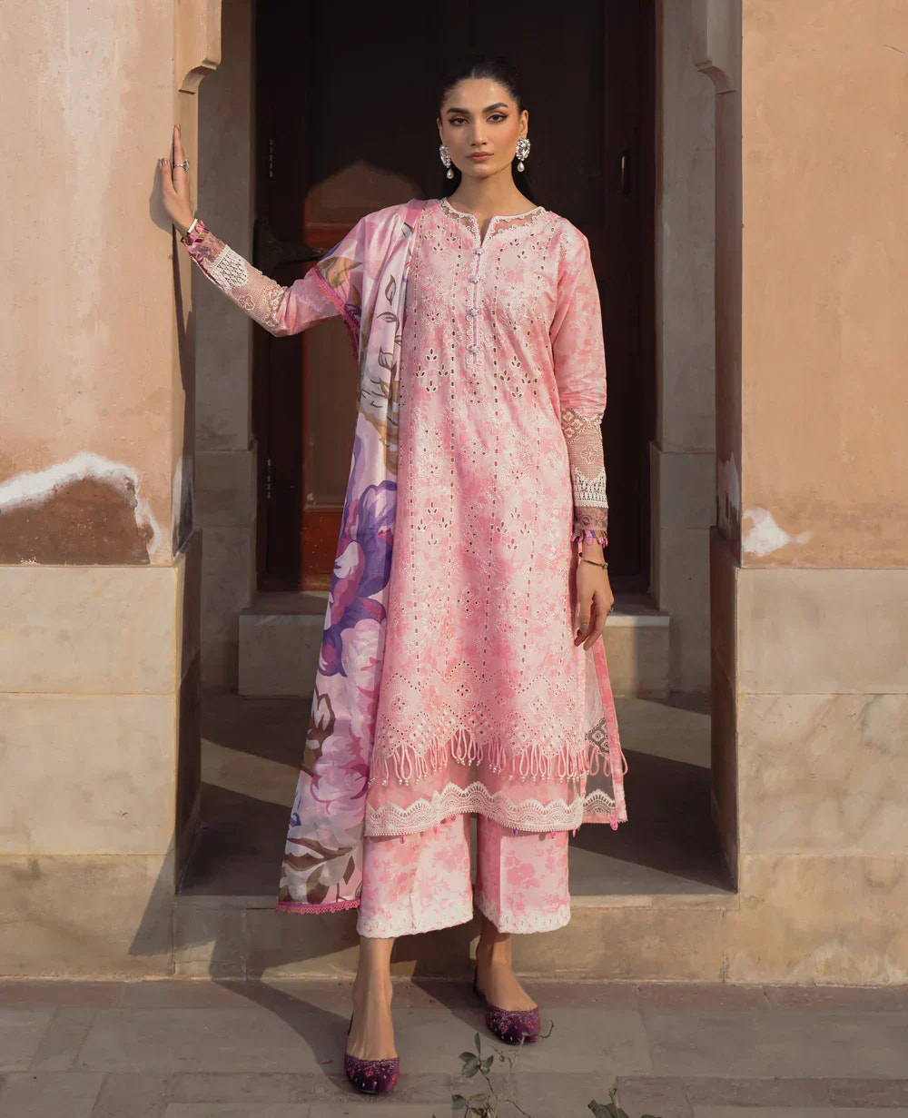 Xenia Formals | Lawn Collection 24 | Afaf -  Xenia Formals Luxury - Original Designer Dress - House of Maryam