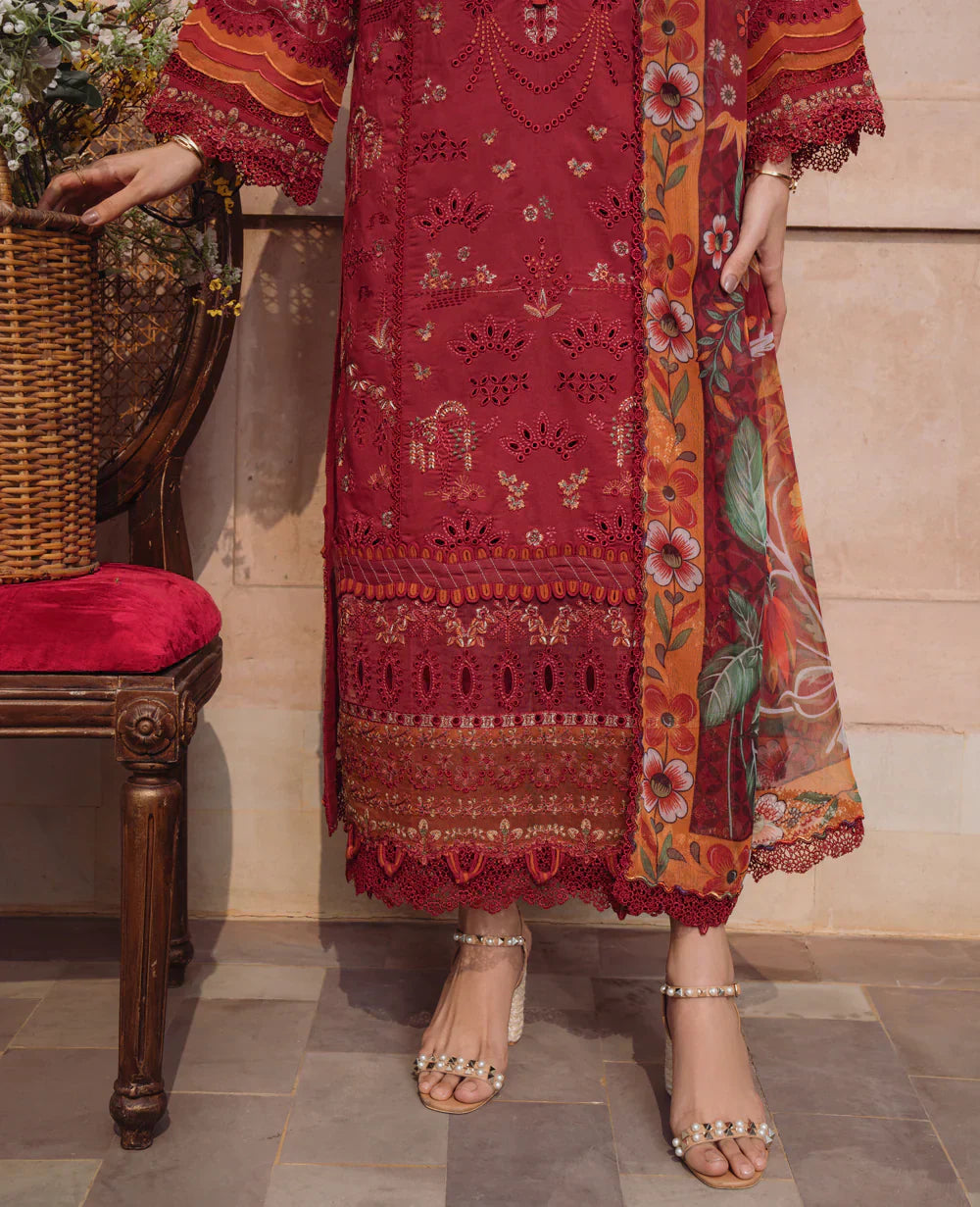 Xenia Formals | Lawn Collection 24 | Zeba