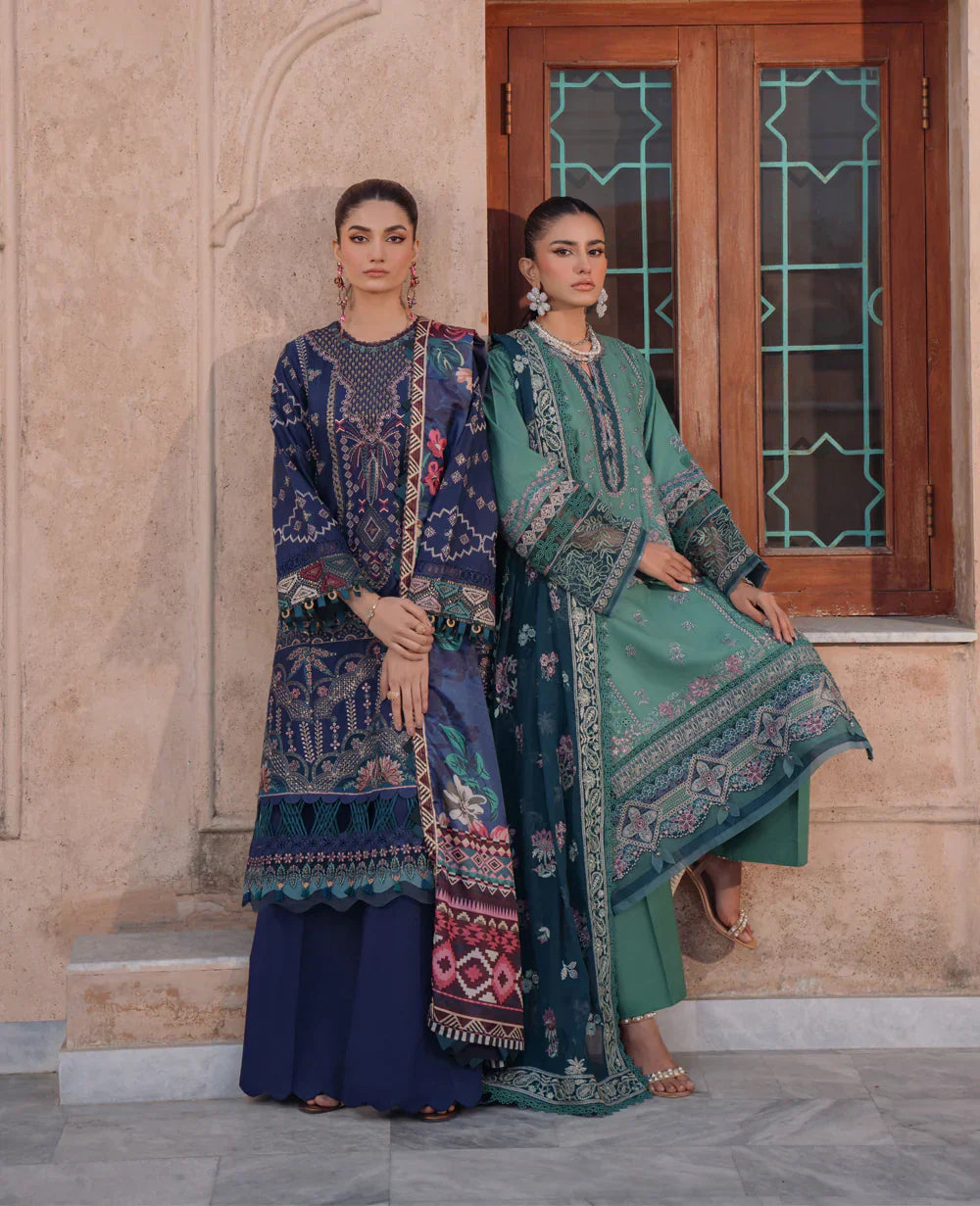 Xenia Formals | Lawn Collection 24 | Zevah