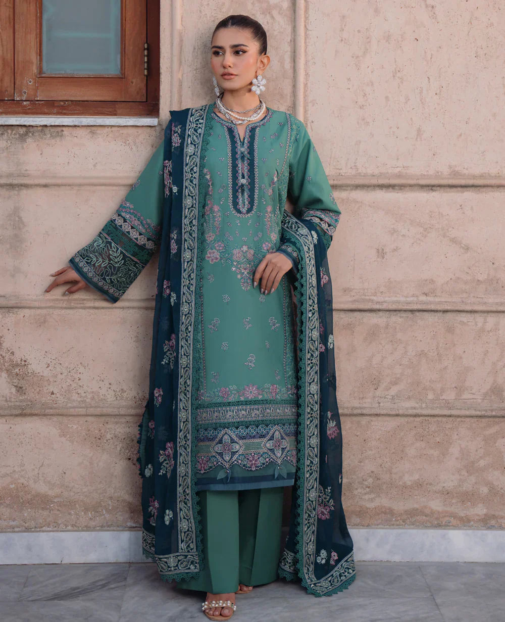 Xenia Formals | Lawn Collection 24 | Zevah by Designer Xenia Formals - House of Maryam - Pakistani Designer Ethnic Wear in {{ shop.shopifyCountryName }}