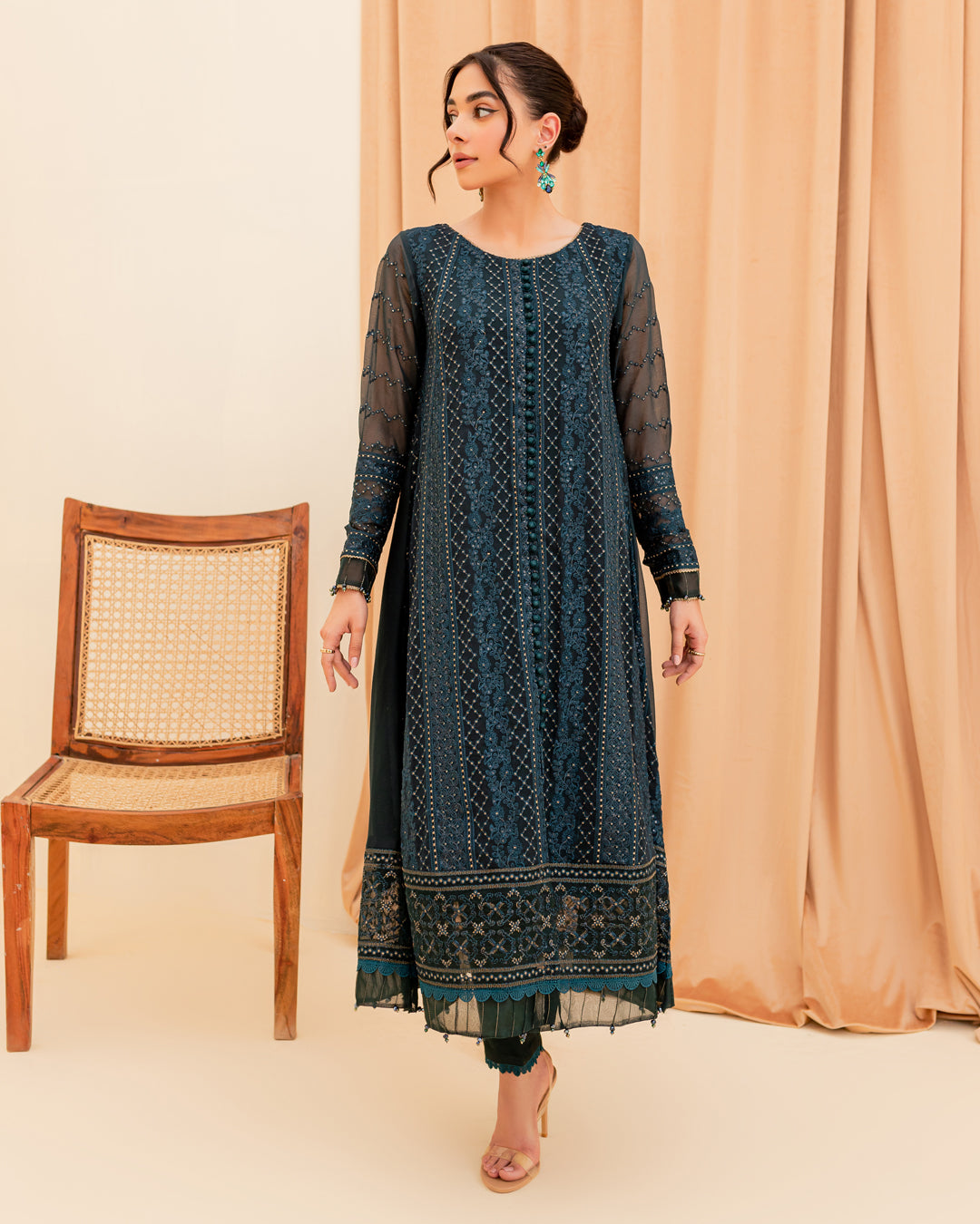 Xenia Formals | Ready To Wear Dresses | PERIDOT by Designer Xenia Formals - House of Maryam - Pakistani Designer Ethnic Wear in {{ shop.shopifyCountryName }}