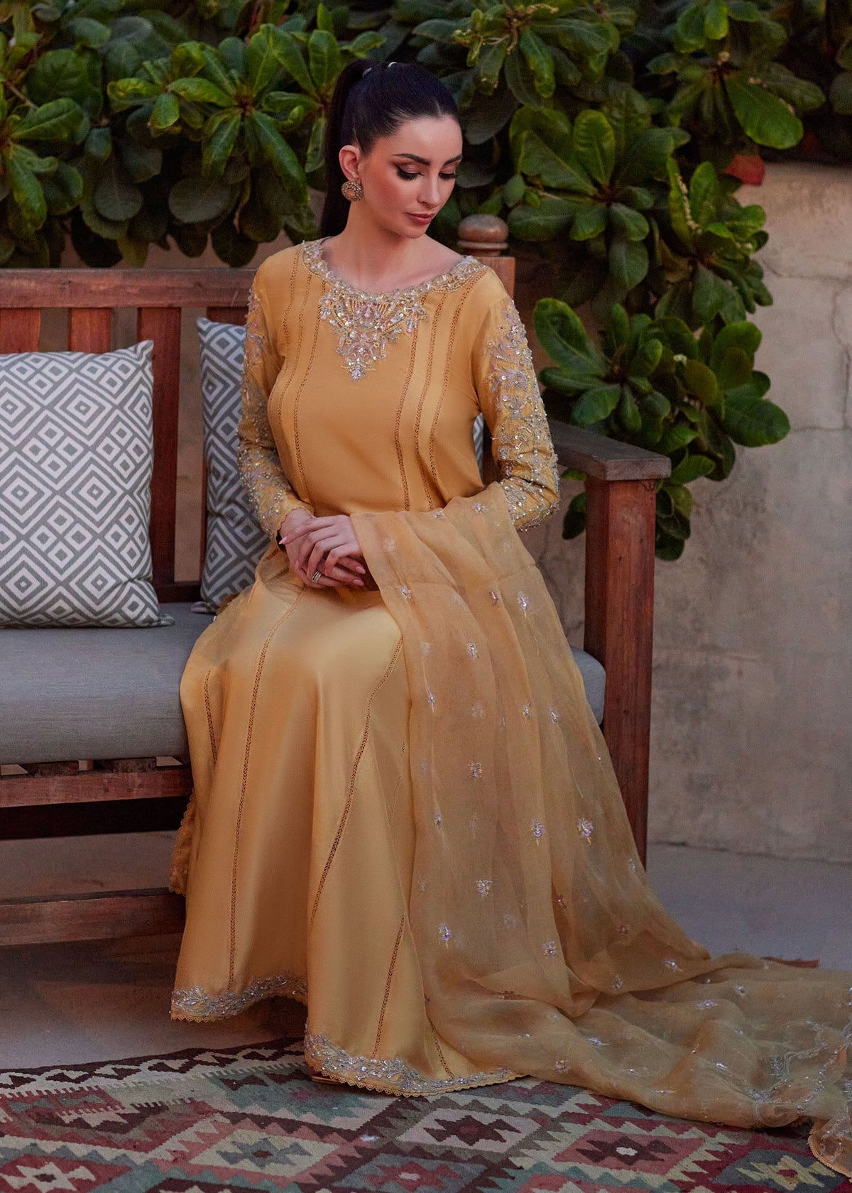 Kanwal Malik | Ghina Luxury Pret | Reha, image 6