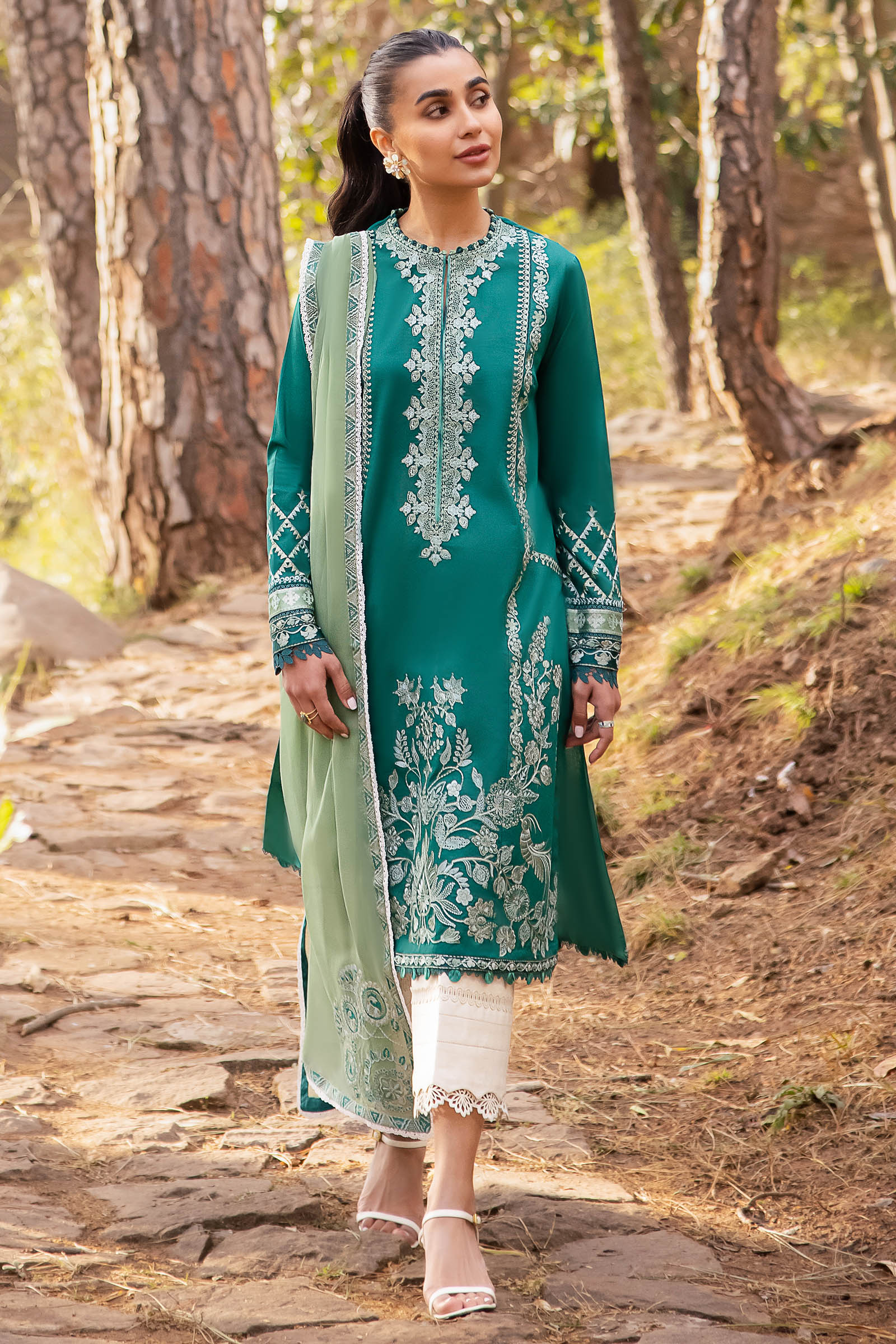 Zaha | Lawn 24 | VEJAH (ZL24-11 B) by Designer Zaha - House of Maryam - Pakistani Designer Ethnic Wear in {{ shop.shopifyCountryName }}