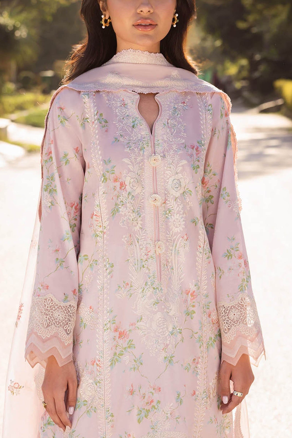 Zaha | Lawn 24 | ASEMA (ZL24-04 A) -  Zaha Luxury - Original Designer Dress - House of Maryam