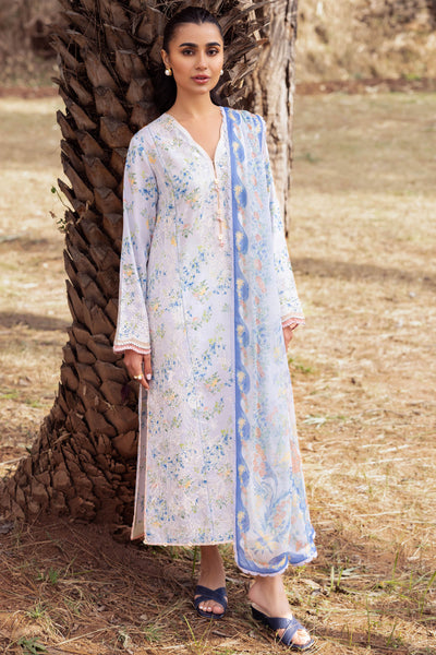 Zaha | Lawn 24 | AYSEL (ZL24-03 B) -  Zaha Luxury - Original Designer Dress - House of Maryam