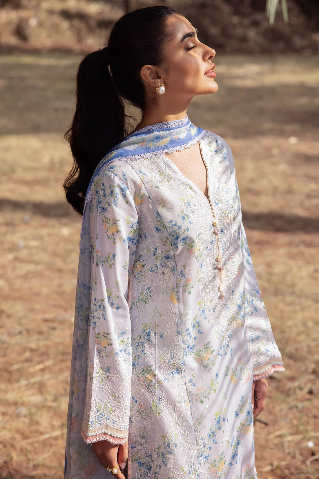 Zaha | Lawn 24 | AYSEL (ZL24-03 B) by Designer Zaha - House of Maryam - Pakistani Designer Ethnic Wear in {{ shop.shopifyCountryName }}