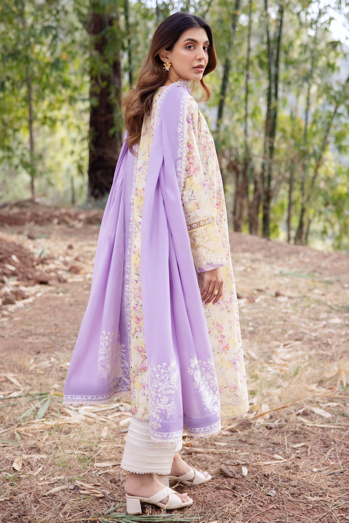 Zaha | Lawn 24 | SEZEM (ZL24-13 A) -  Zaha Luxury - Original Designer Dress - House of Maryam