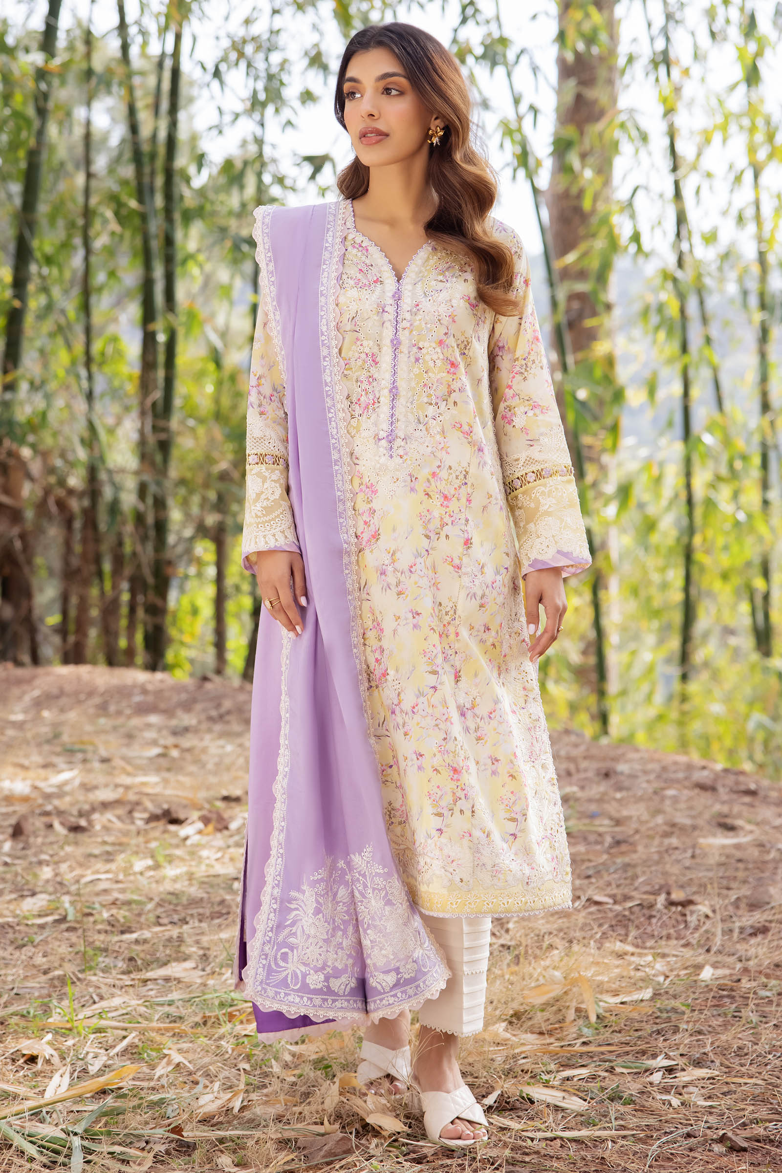 Zaha | Lawn 24 | SEZEM (ZL24-13 A) by Designer Zaha - House of Maryam - Pakistani Designer Ethnic Wear in {{ shop.shopifyCountryName }}