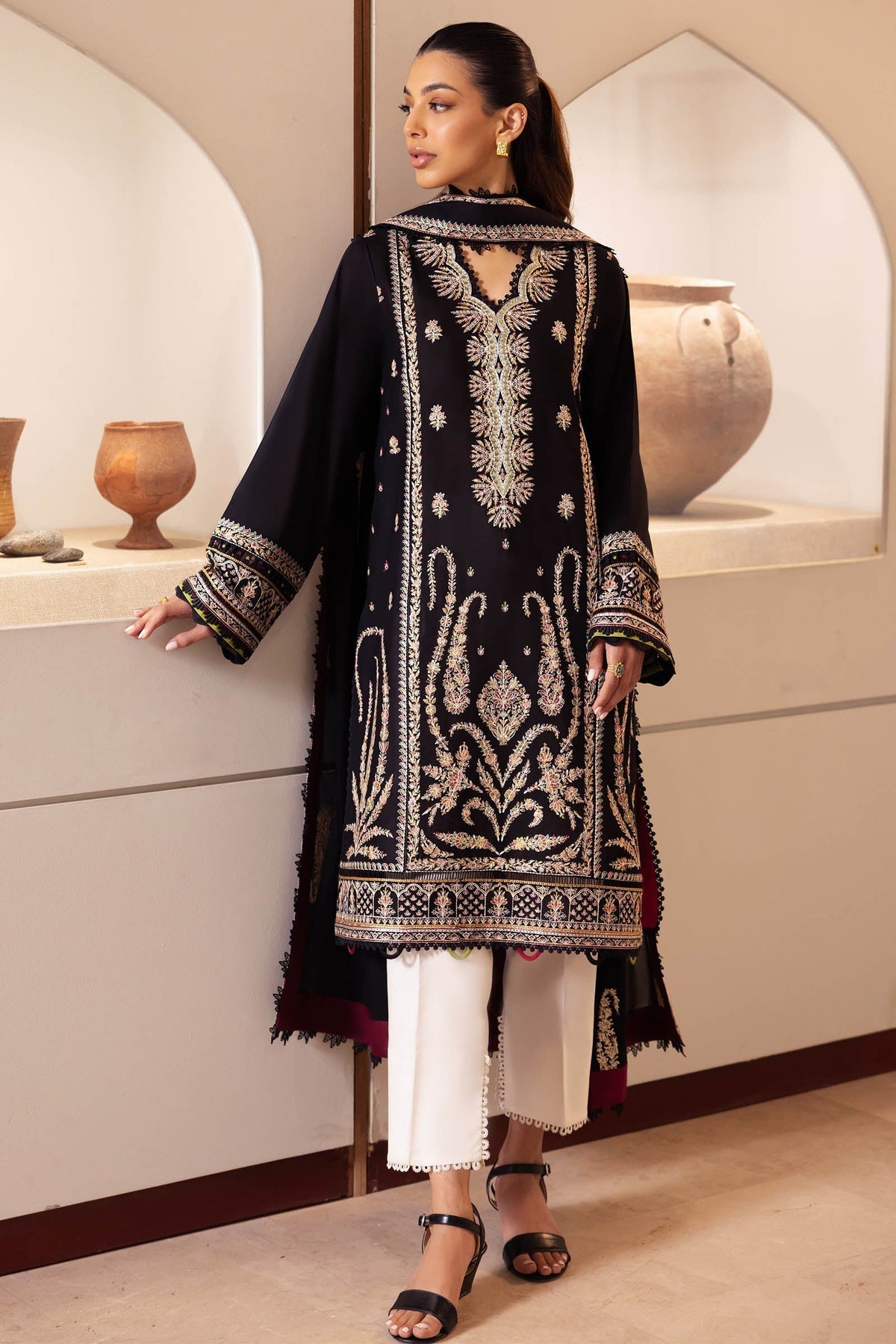 Zaha | Lawn 24 | ELANIA (ZL24-09 B) -  Zaha Luxury - Original Designer Dress - House of Maryam