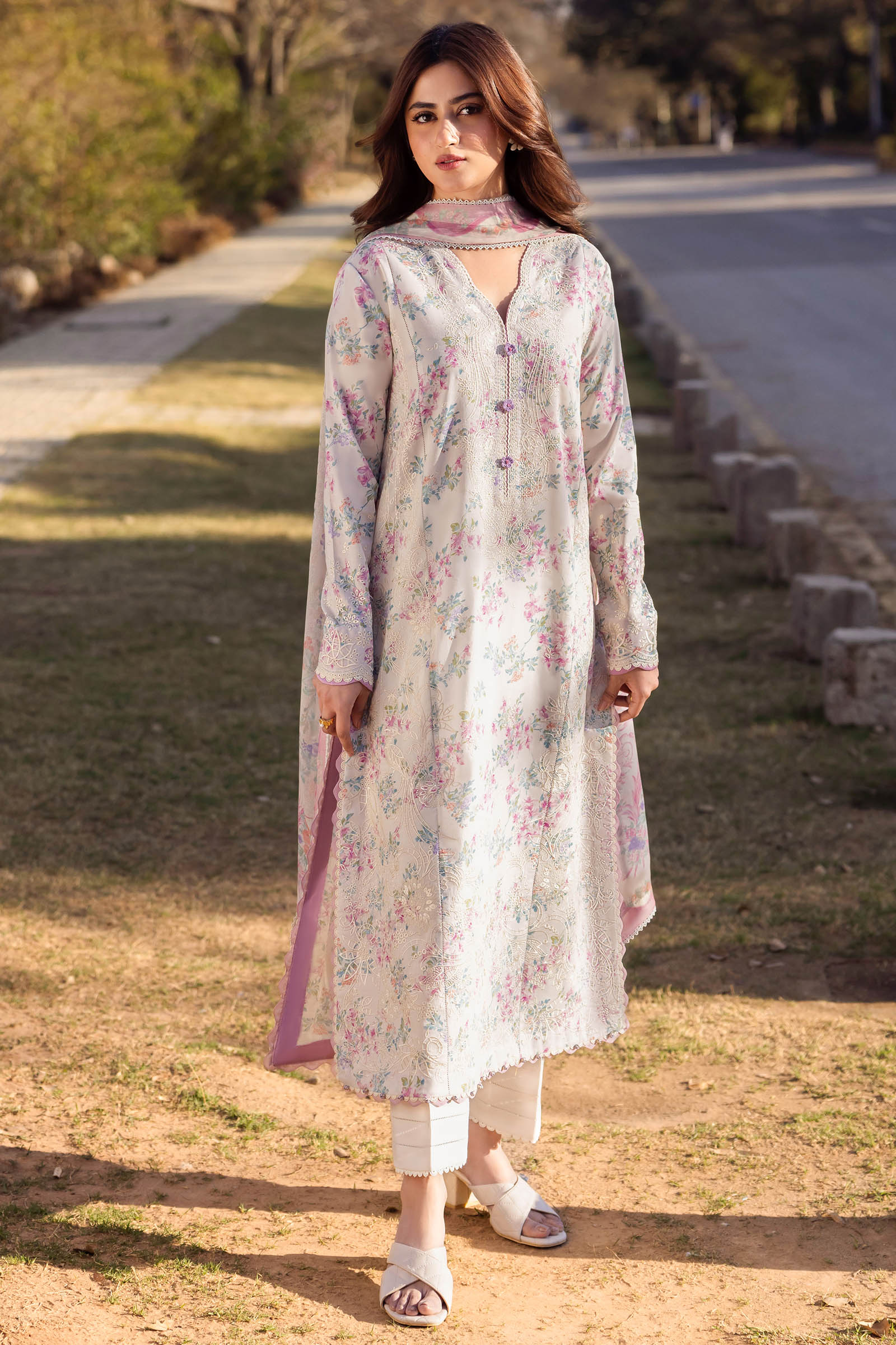 Zaha | Lawn 24 | AYSEL (ZL24-03 A) by Designer Zaha - House of Maryam - Pakistani Designer Ethnic Wear in {{ shop.shopifyCountryName }}