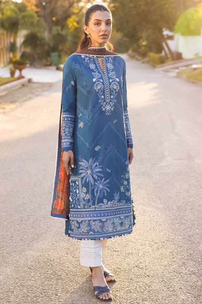 Zaha | Lawn 24 | EIRA (ZL24-05 B) -  Zaha Luxury - Original Designer Dress - House of Maryam