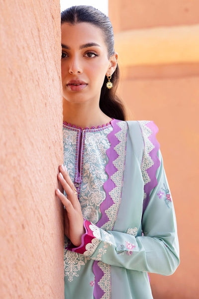 Zaha | Lawn 24 | LARMINA (ZL24-02 A) -  Zaha Luxury - Original Designer Dress - House of Maryam